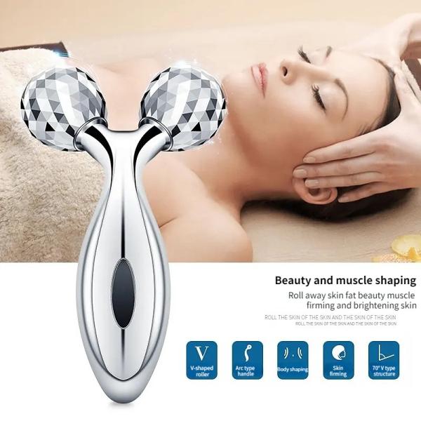 Handheld 3D Face Lift Roller Massager Wireless Remote Control Body Shaping Massager