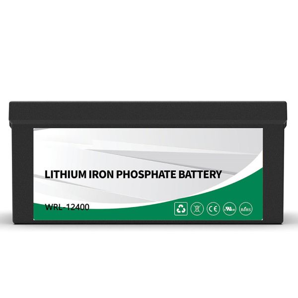 Weran High Capacity 12V 400Ah LiFePO4 Battery Solar Energy Storage RV Marine Lithium Ion Pack with UN38.3 Certification