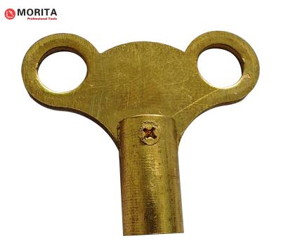 Ferramentas de encanamento Brass Bleed Key Solid Brass Radiator Bleeder Fitting Most Radiator Heating Systems In The UK