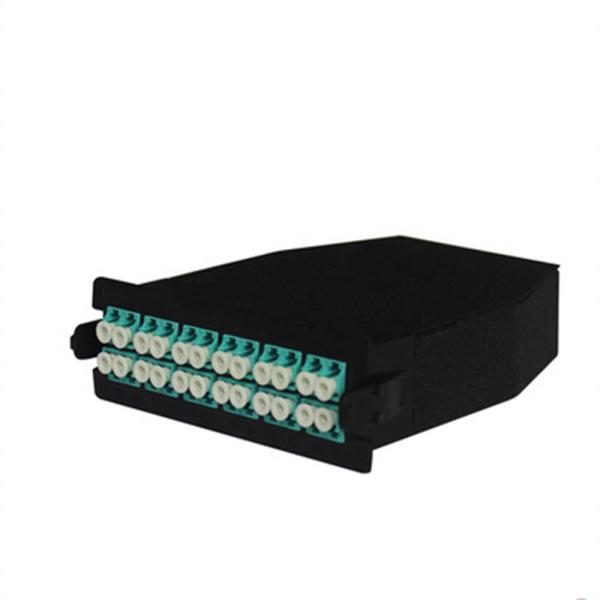For 19  MPO patch panel Fiber Optic equipment OM3/OM4 Fiber optic MPO small cassettes