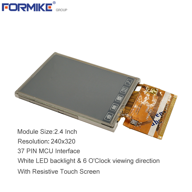 LCD TFT Display ILI9341 2.4 Inch Touch Screen With 37 Pin 16 BIT MCU Interface
