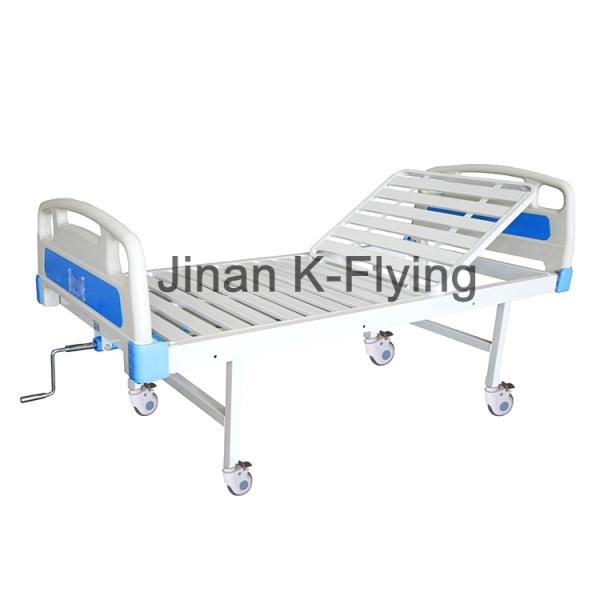 ABS Cranks Manual Hospital Bed , L2150mm Medical Patient Bed