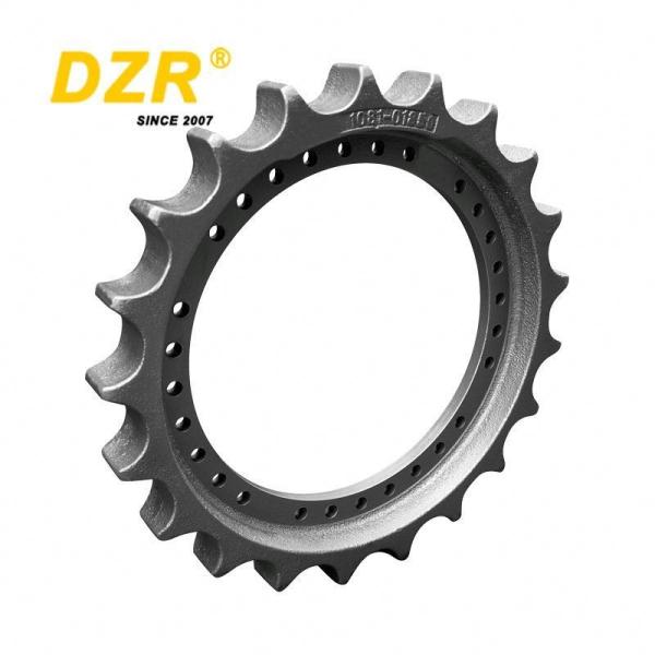 滑らかな仕上げ pc120-5 表面硬さ HRC50-56 / HRC52-58 とアンダーキャリッジスプロケット