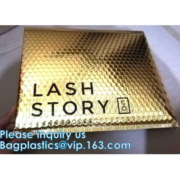 Cosmetic Wrap Packing, Zip lockk Bubble Pouch, Slider Zipper Bubble Bag, Customized Jewelry Packaging