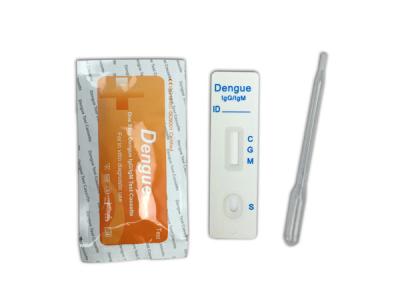 Teste de diagnóstico rápido alto da dengue IgG/IgM da precisão, facilmente e operação rápida, método coloidal do ouro
