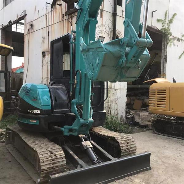 1850 Working Hours KOBELCO SK55 Crawler Excavator Digger For Construction Machinery