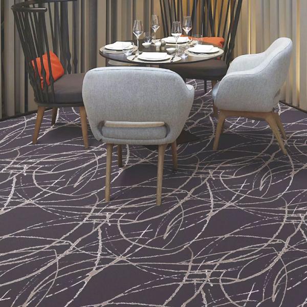 Custom Pattern Machine Woven Wool Nylon Carpet for Bedrooms Prayer Cars Banquet Halls