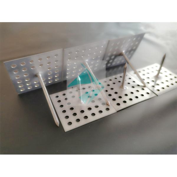 изоляция нержавеющей стали ODM толщины 3.4mm прикалывает пефорированное основание