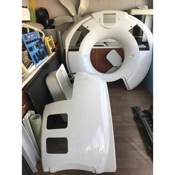 Large H Frame Hydraulic Press 1200 Ton , SMC Hot Press Machine Low Noise