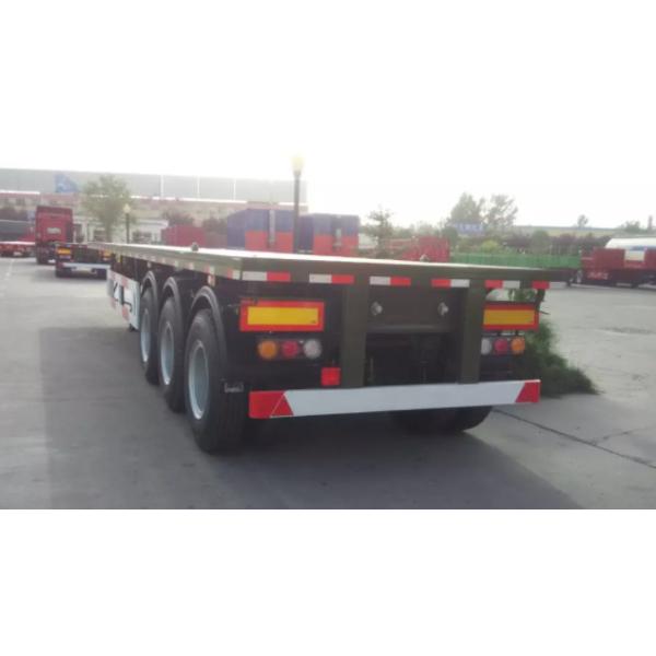Sinotruk Cimc 40 Ft Van Type Container Box Semi Trailer Trucks With Rear Door 4 Axles