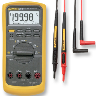 Fluke 87v True RMS Промышленный цифровой мультиметр и легкий вес от 20°C до 55°C