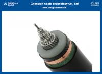 Negro acorazado del cable eléctrico IEC60502 del milivoltio de la sola base o hacia fuera modificado para requisitos particulares color de la envoltura