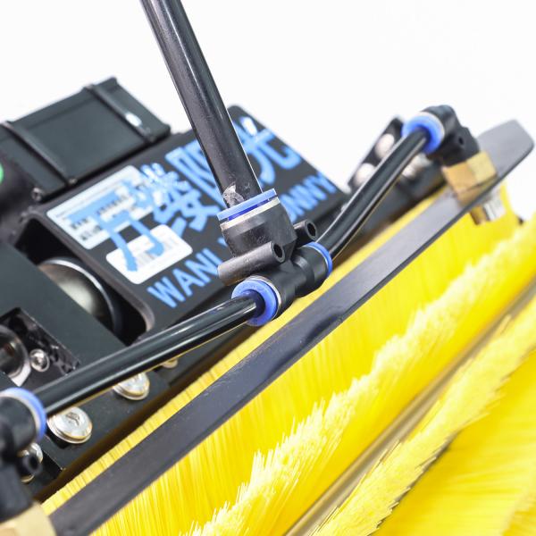 60 см головка руловой щетки и портативная электрическая чистка щетки для мытья солнечных панелей