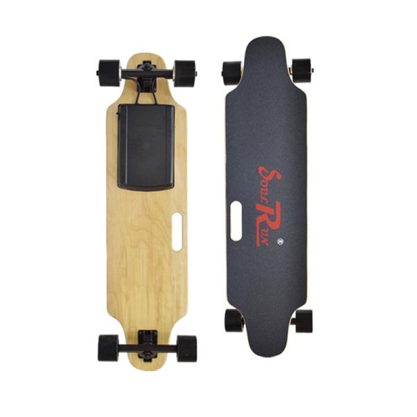 36v Portable Electric Skateboard , Custom Electric Longboard Smooth Riding