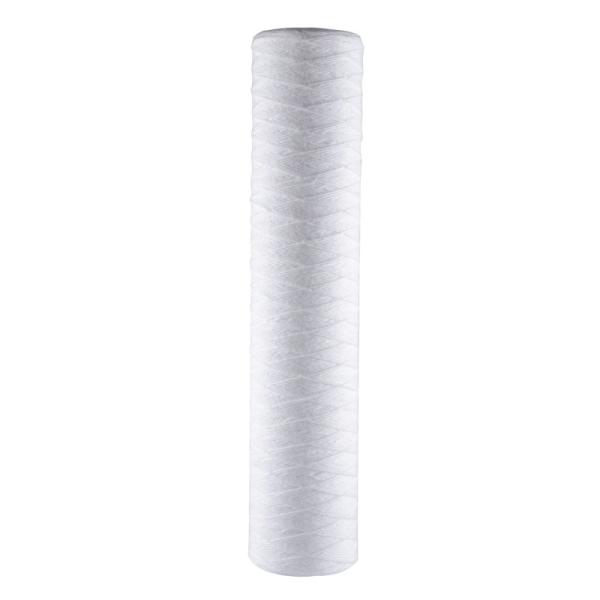 Huiston 1 Microns Pp Wound Cartridge Water Filter for Edible Oil Filtration 10 Inch Length