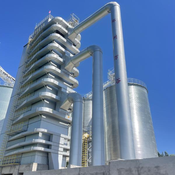 Clean Hot Air Heating Medium Grain Dryer Machine 2% Unevenness Of Drying Advanced Technology For Energy Efficiency