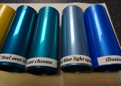 Reliable Powder Coat Candy Colors , Candy Blue Powder Coat Bright Smooth Surface