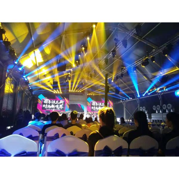 Exterior Polygon Tent PVC Coated Fabric Big Festival Celebration Use