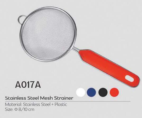 14-16-18-20-22CM Stainless steel frying basket/electrolytic fry colander /rice colander with wooden handle