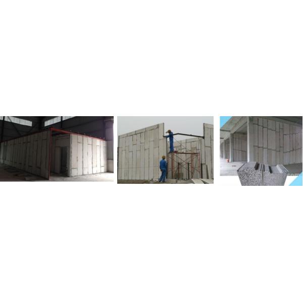 Fiber Reinforced EPS Cement Sandwich Panel asbestos free CNCA certified 60mm-200mm