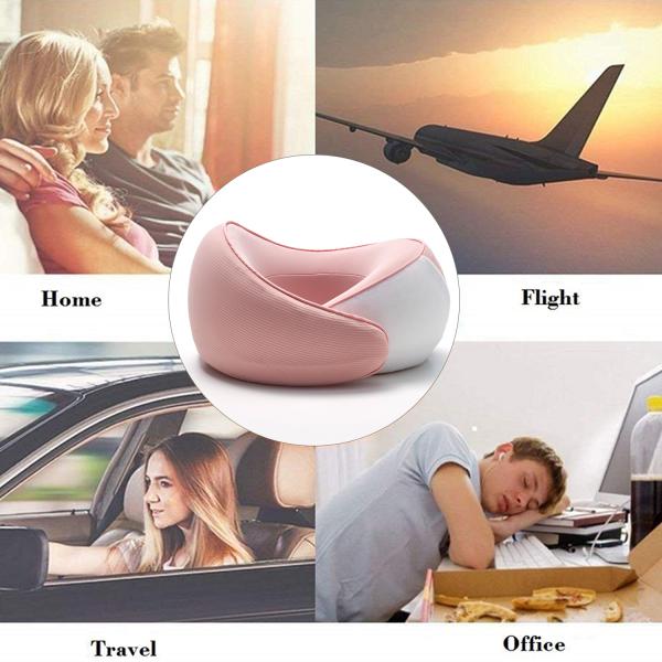 Customized SN-FC713 Travel Neck Pillow with Improved Side Support and No Neck Pain
