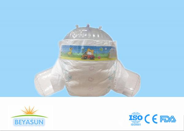 Chemical Free Disposable Baby Nappies For Child , Biodegradable Disposable Nappies