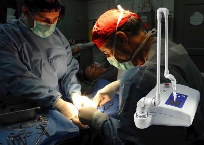 Veterinary Surgical CO2 Fractional Laser Machine Portable 15W Power 110cm Working Radius