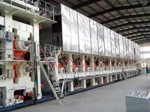 G2.5 250t Recycled Kraft Liner Paper Machine 100m/Min