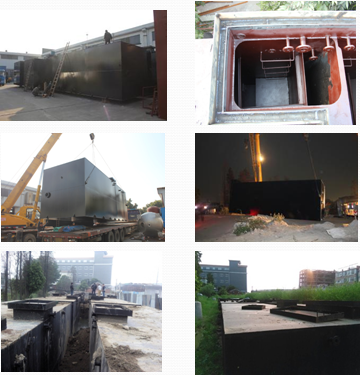 Завод водоочистки отбросов производства, заводы по обработке нечистот для сельских домов