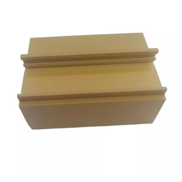 1.1mm Yellow Powder Coated Aluminium Extrusions For Casement Windows