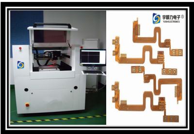 Cortador de alta velocidade do laser do Cnc, 8W/30 quilohertz de máquina de corte cerâmica inteligente do metal do laser das placas