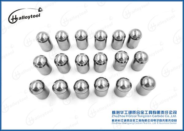 Botões esféricos lisos do carboneto de tungstênio de R32 45mm