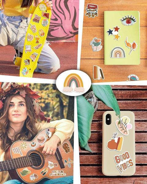 Die Cut Waterproof Laminated Pvc Vinyl Logo Custom Stickers Printing Cute Decoration Adhesive Label Vinyl Pvc Adhesive Sticker