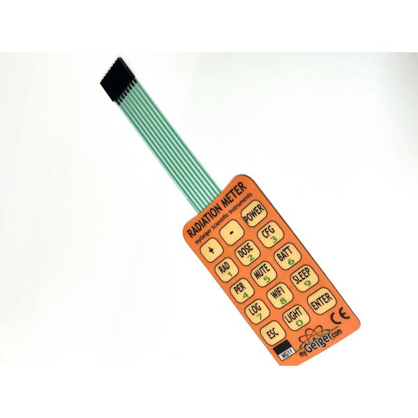 Poly Dome Custom Matrix Design Digital Printing Membrane Keypad Switch Поставщик в Китае