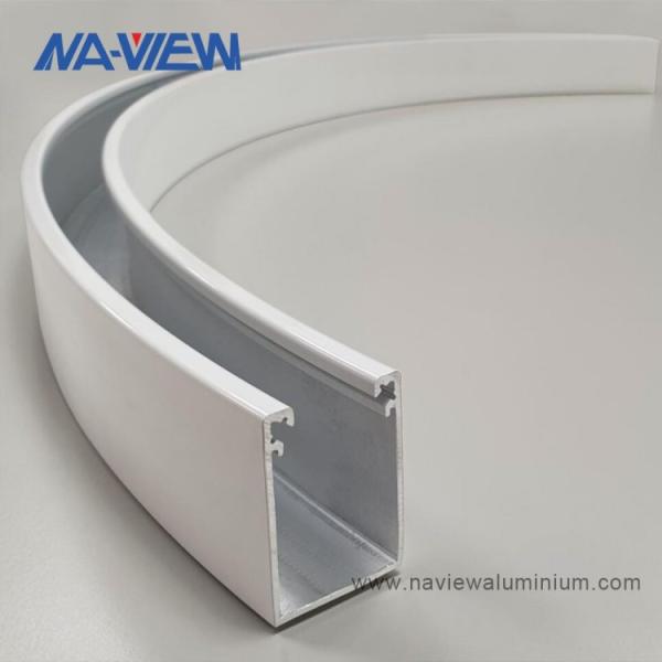 China Manufacturers Superior Customized Low Price Curved Aluminum Extrusions Profile