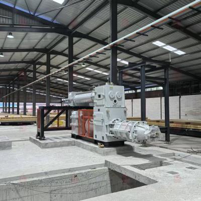 Clay Brick Machine in Production Line and Buliding Process in Malaysia CBT Project