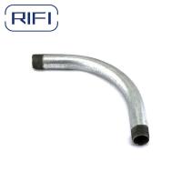 Pipe de conduit électro galvanisée IMC 90 degrés Coude de conduit électrique