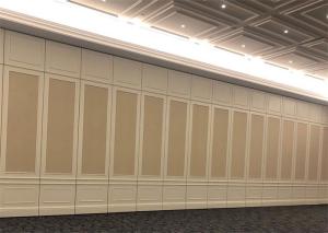 Hotel Lobby Sound Absorbing Partitions Folding Divider High Strength
