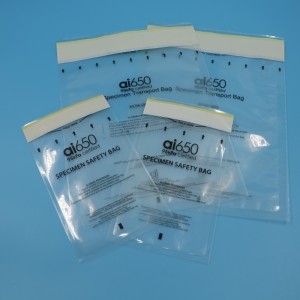 Custom 95kPa Specimen Transport Bags Infectious Substance Packaging