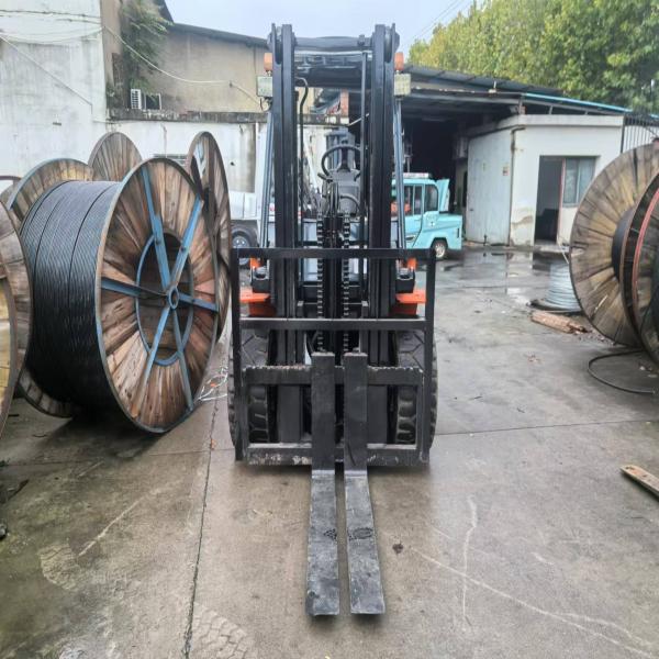 Secondhand FD50 Toyota Diesel Forklift Dealer 5 Ton