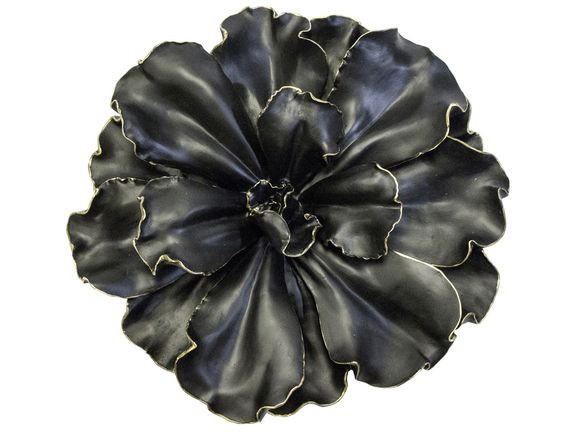 Metal Wall Flower Large And Bold Luxury Flower Wall Art Piece For Hotel Interior