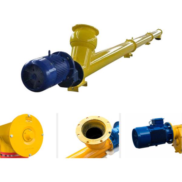 Custom Auger Conveyor Systems Cement silo discharge Manufacturer Automatic Cement Powder Inclined Auger Screw Conveyor Feeder