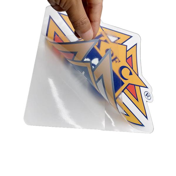 Sunscreen Waterproof Car Sticker Customized Logo Die Cut Shape