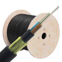 Cable à fibre optique ADSS FRP à haute résistance centrale avec fibre optique G655 et 48 cœurs