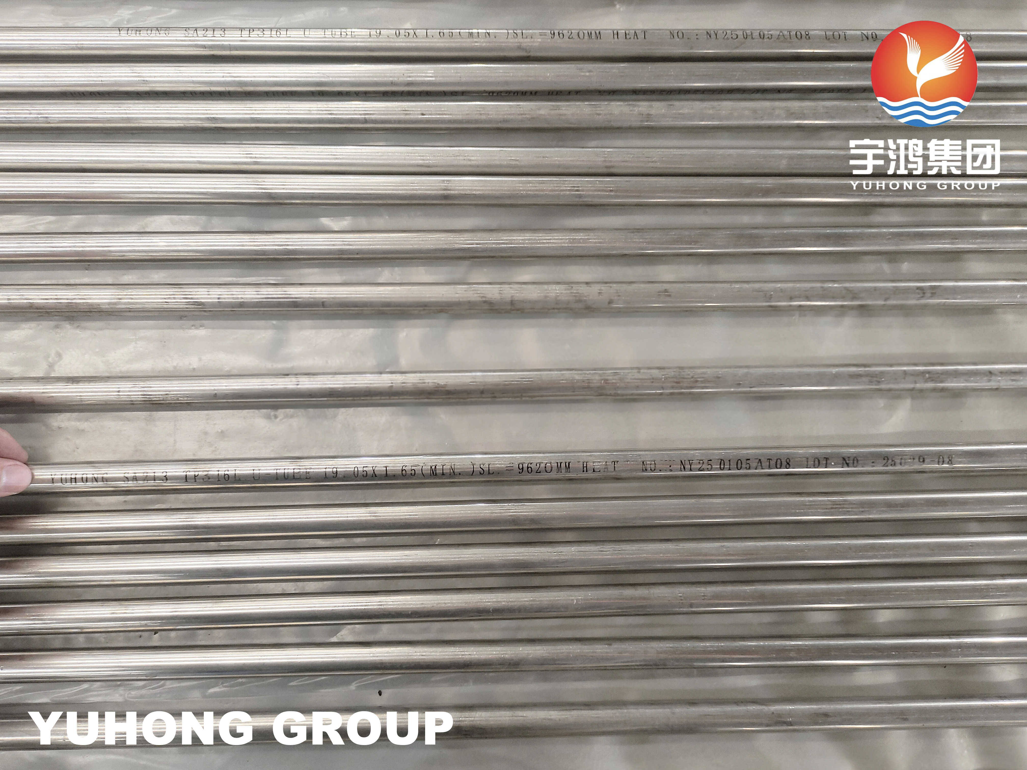 ASTM A213 TP316L Seamless U Bend Tube for Shell & Tube Heat Exchangers