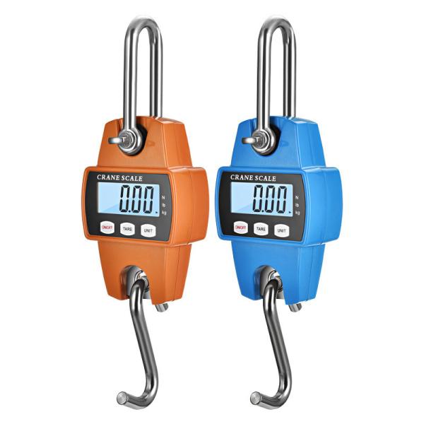 Pequeña balanza de equipaje de suspensión electrónica 100kg-300kg con pantalla LCD LED 50g Precisión OEM personalizable