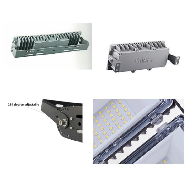 DC Automatic High Power LED Flood Light Die Cast Aluminum Housing Energy Saving