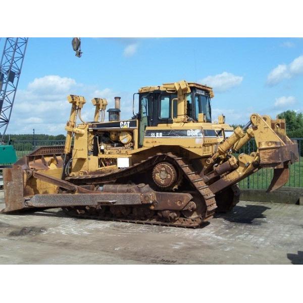 Used CAT D8R Bulldozer Original Engine 320HP 239kW For Mining