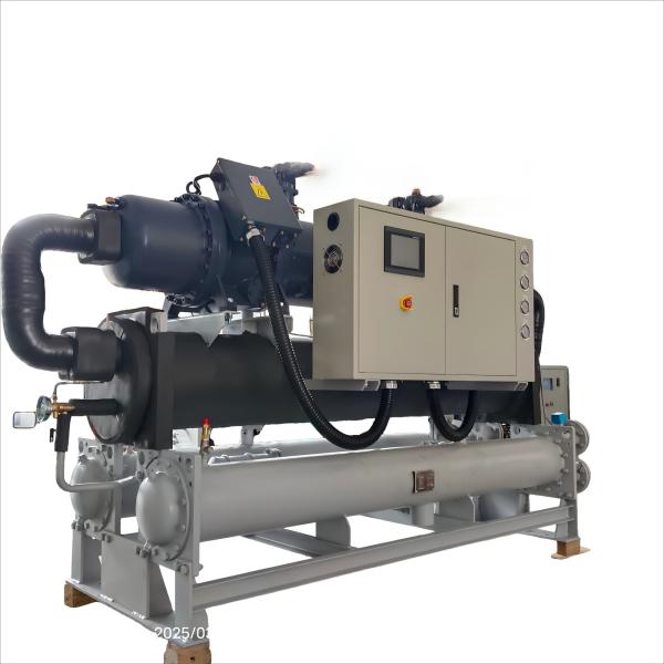 170hp Water Cooled Screw Type Chiller offering precise temperature control for  food processing industries