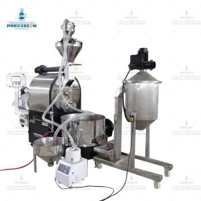 Máquina de torrefação industrial de grãos de café